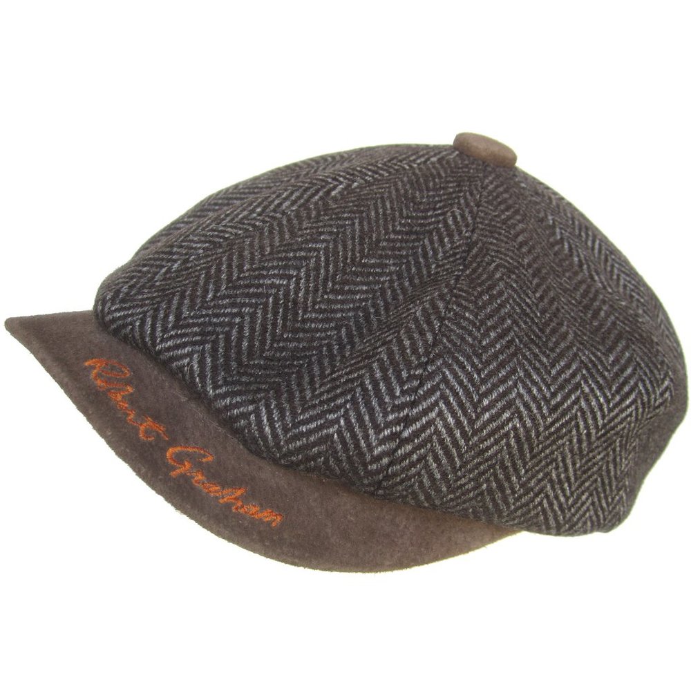 Robert Graham Wool 8/4 Newsboy Cap Gatsby Hat